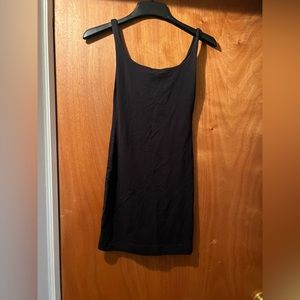 Black minidress